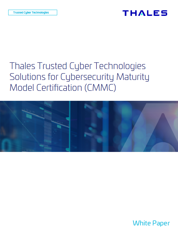 White Paper: Thales TCT Solutions for CMMC