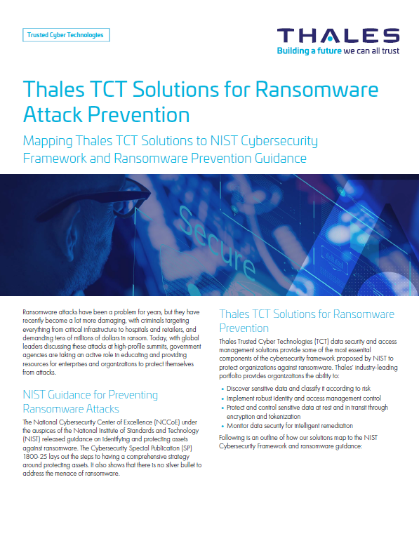 Thales Government Cybersecurity Solutions