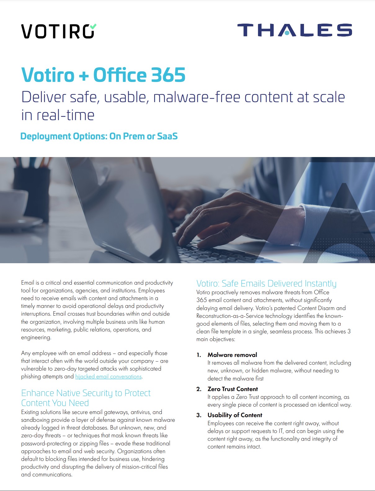Votiro + Office 365