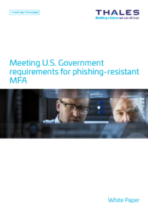 White Paper: Meeting U.S. Government requirements for phishing-resistant MFA